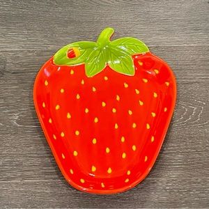 Strawberry dish